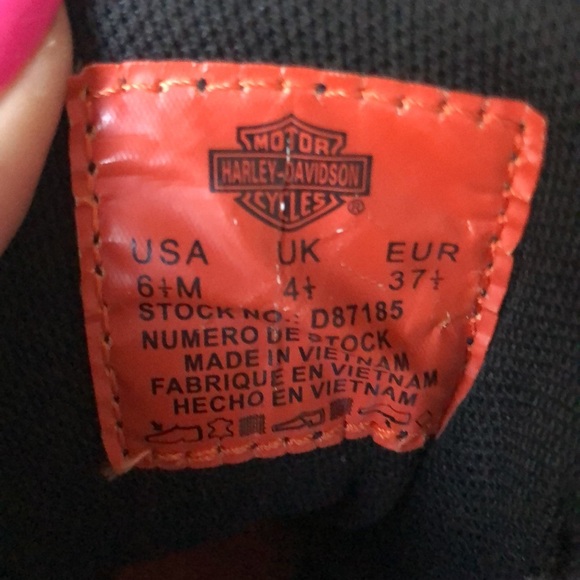 Harley-Davidson® Women's Hamlyn 6-Inch Black Motorcycle Riding Boots - Picture 9 of 10